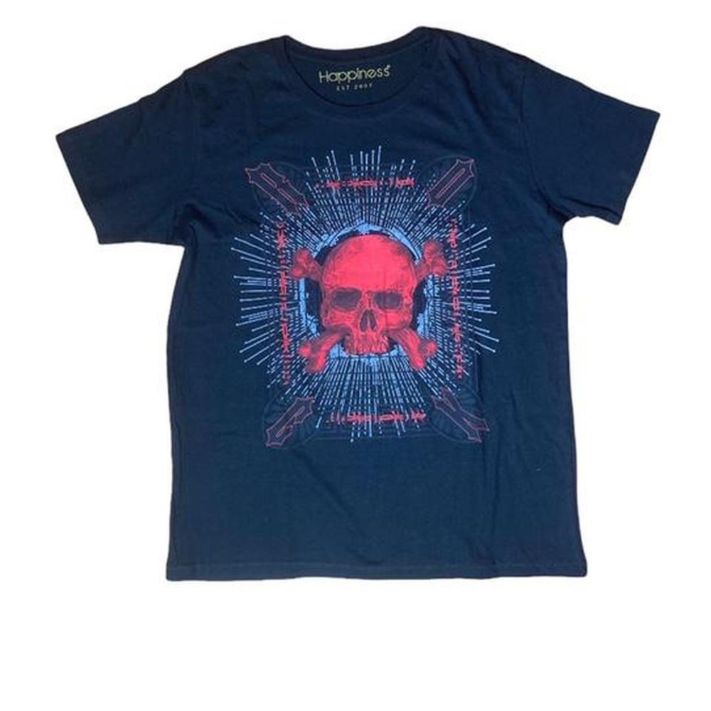 Happiness floating skull t-shirt, size M